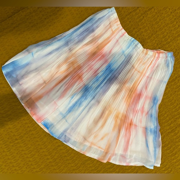 Gentle Fawn Pastel Tie Dye Mini Skirt - Picture 4 of 5